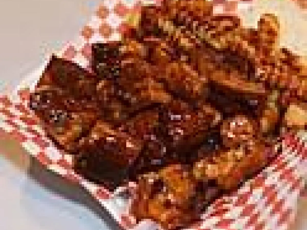 Smoked BBQ Rib Tips Smoked BBQ Rib Tips