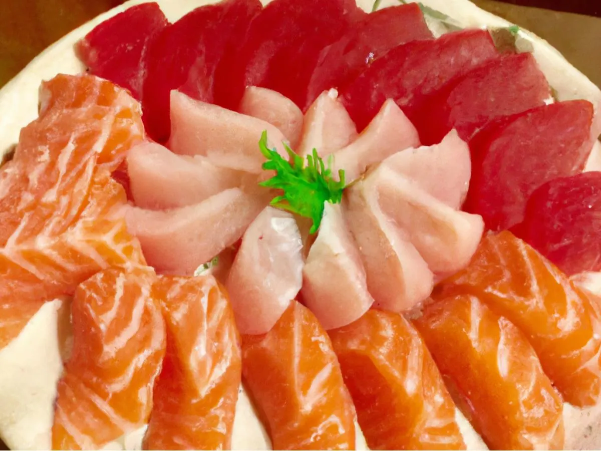 Maguro, Shiro Maguro, and Sake Sashimi Platter Maguro, Shiro Maguro, and Sake Sashimi Platter