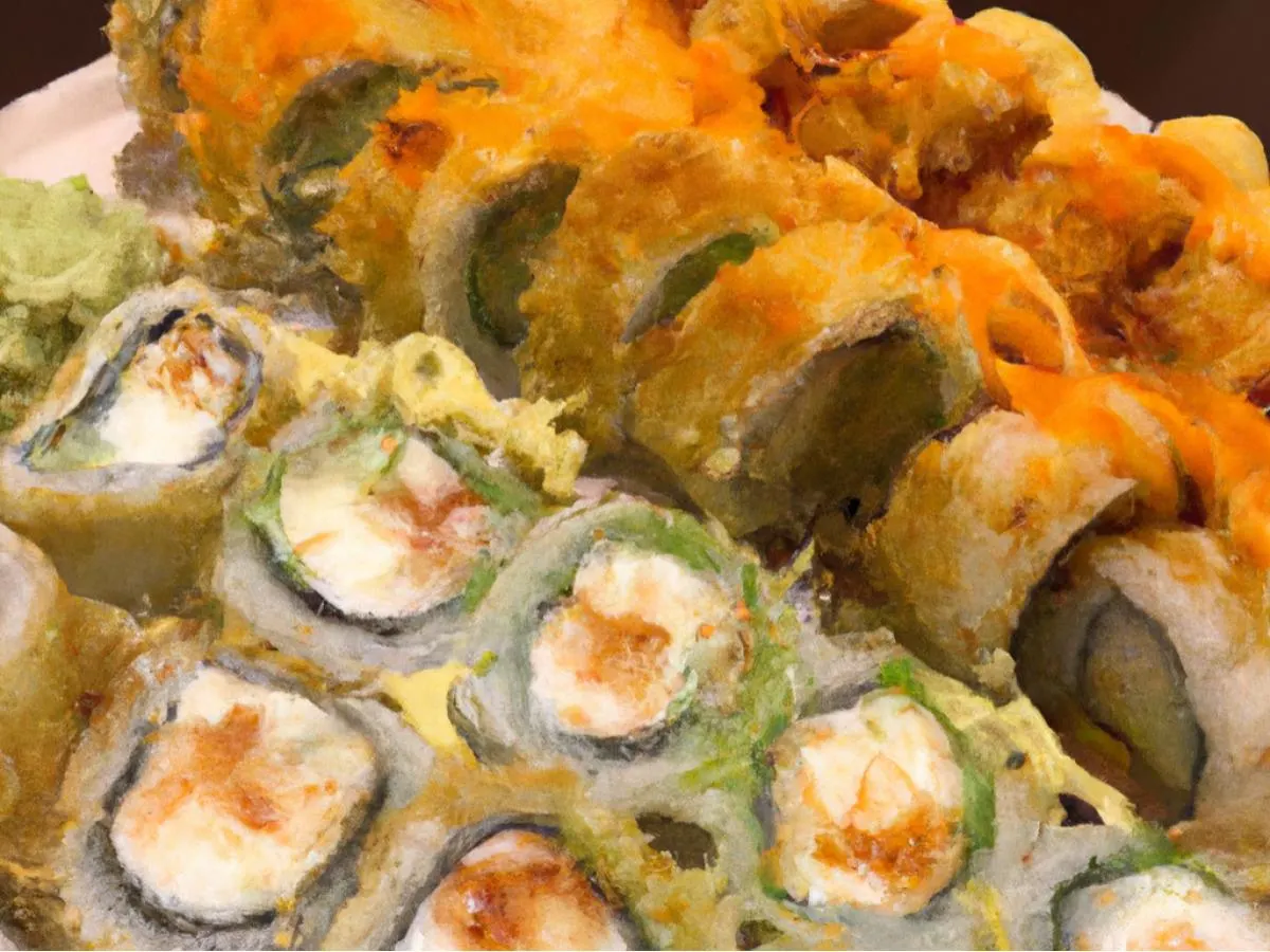 California Roll & Shrimp Tempura Roll Platter California Roll & Shrimp Tempura Roll Platter
