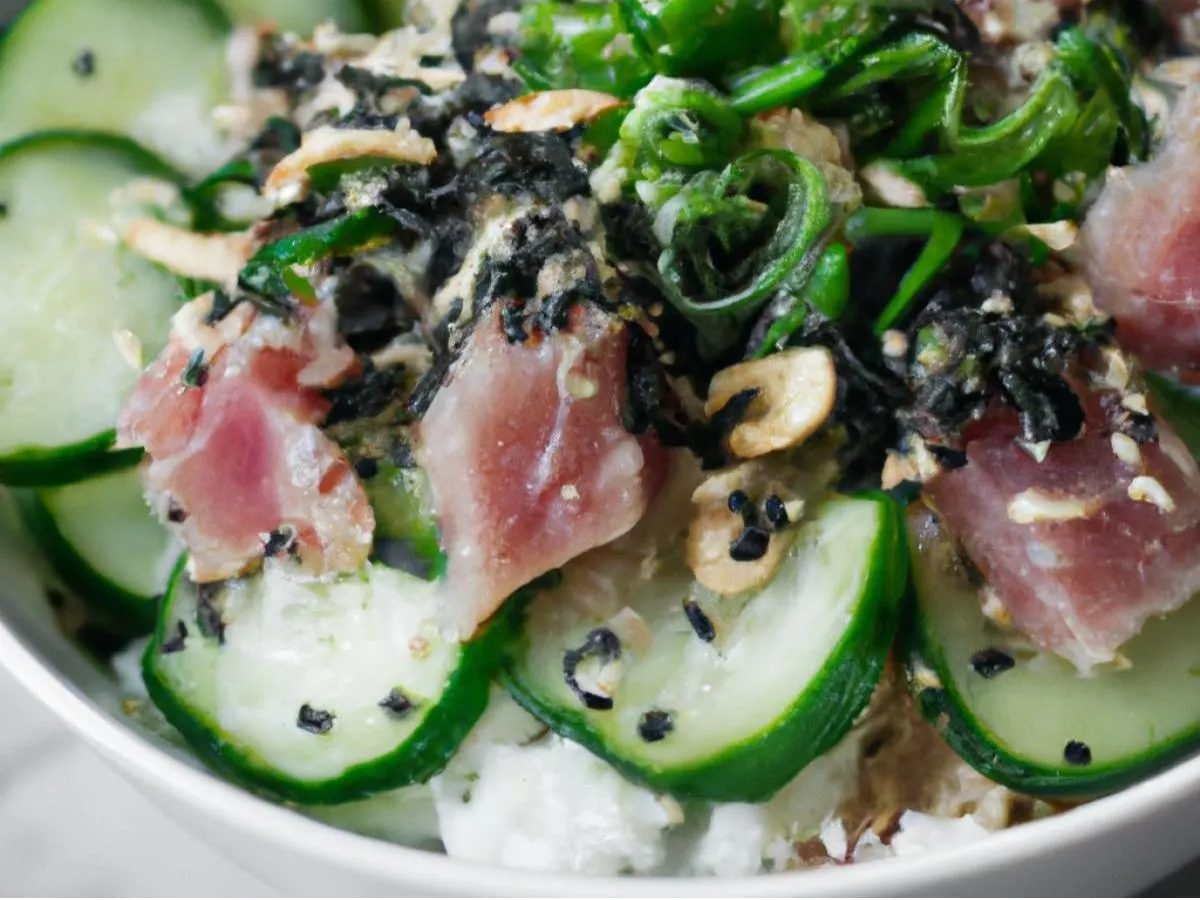 Regular Ahi Tuna over White Rice Regular Ahi Tuna over White Rice