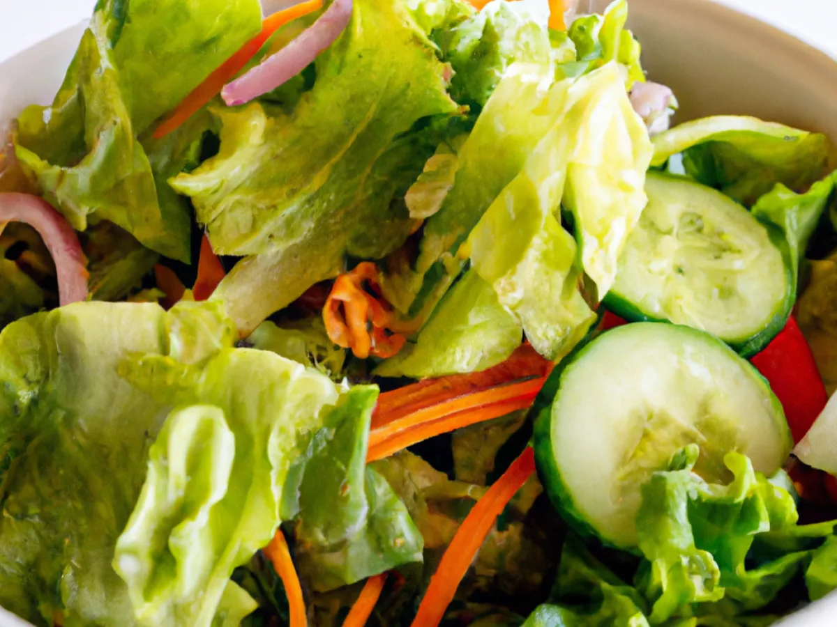 Mini Green Salad Mini Green Salad