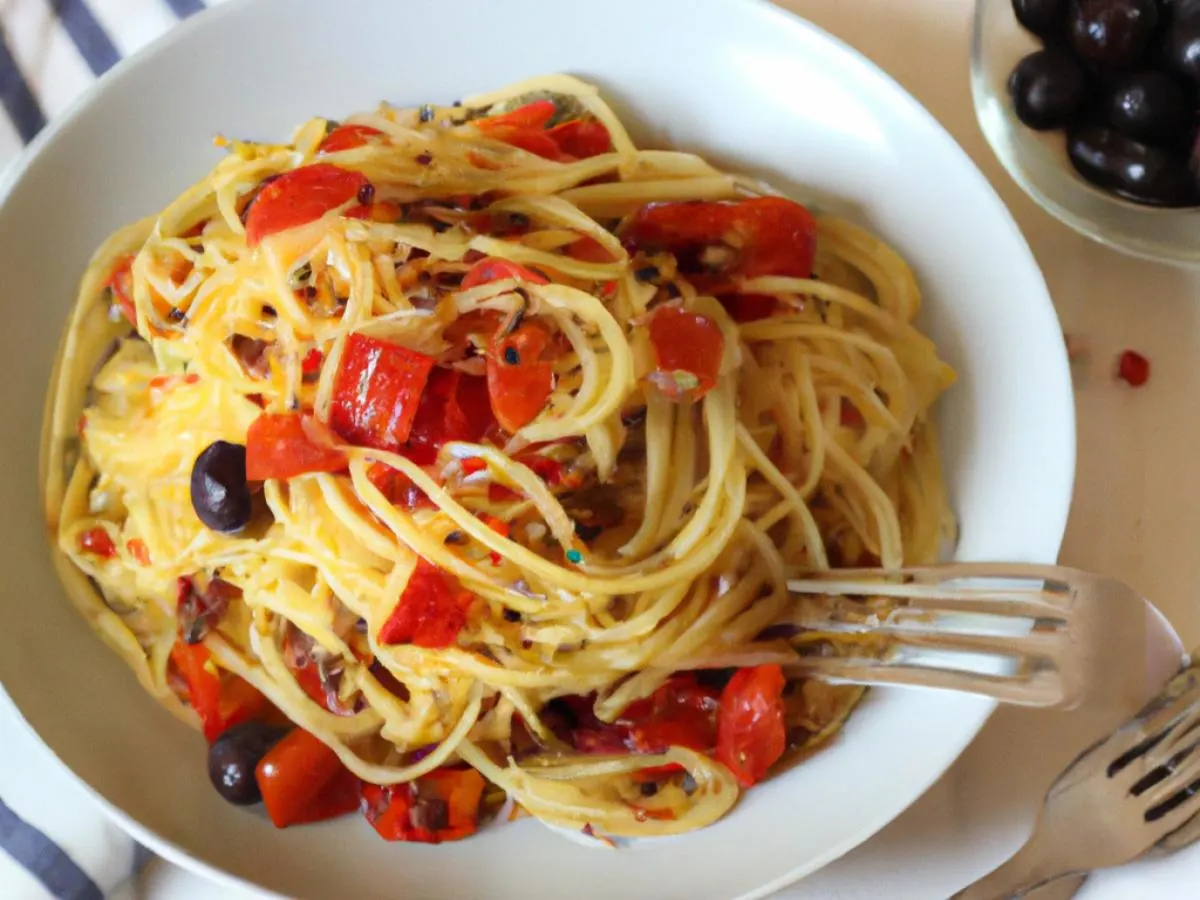 Spaghetti Putanesca Spaghetti Putanesca