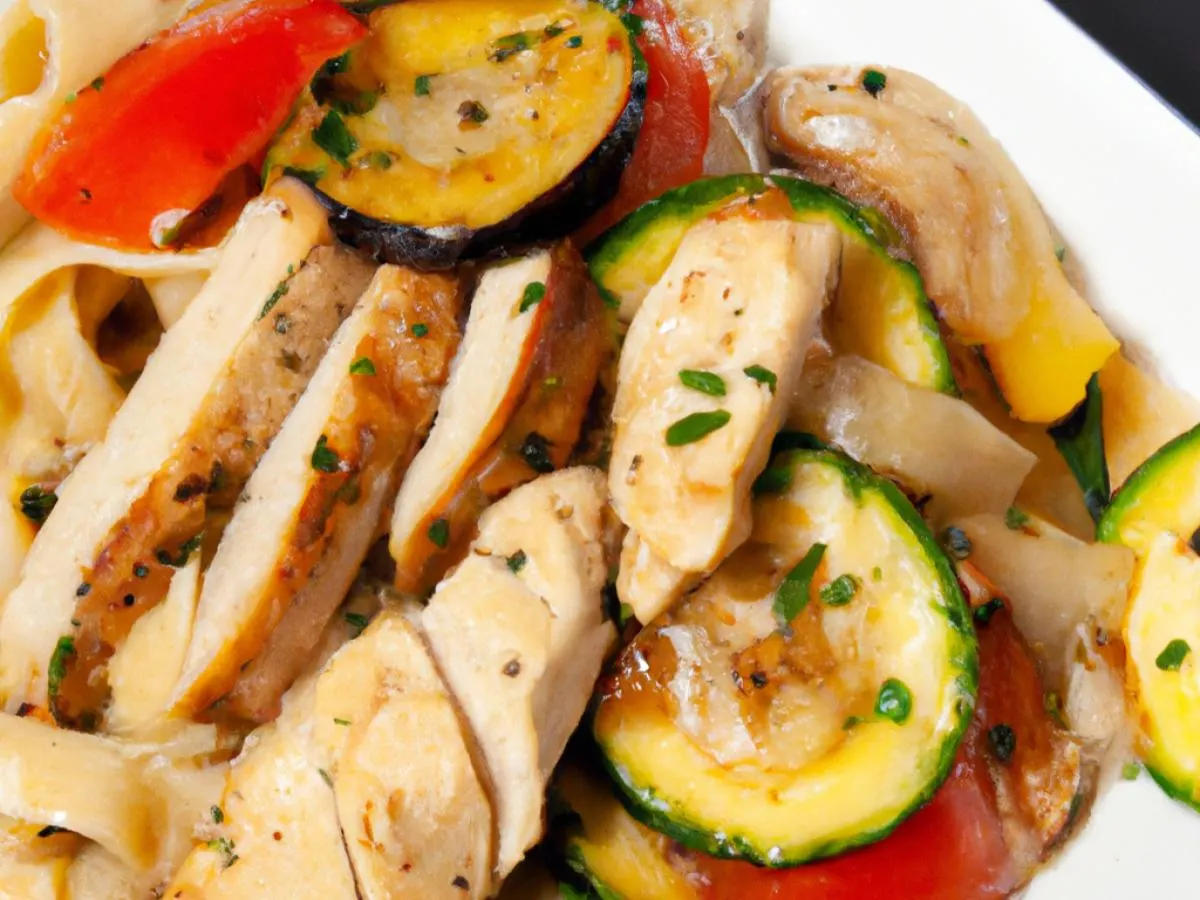 Chicken Pasta Primavera Chicken Pasta Primavera