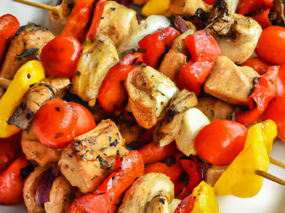 Grilled Chicken Kabobs Grilled Chicken Kabobs