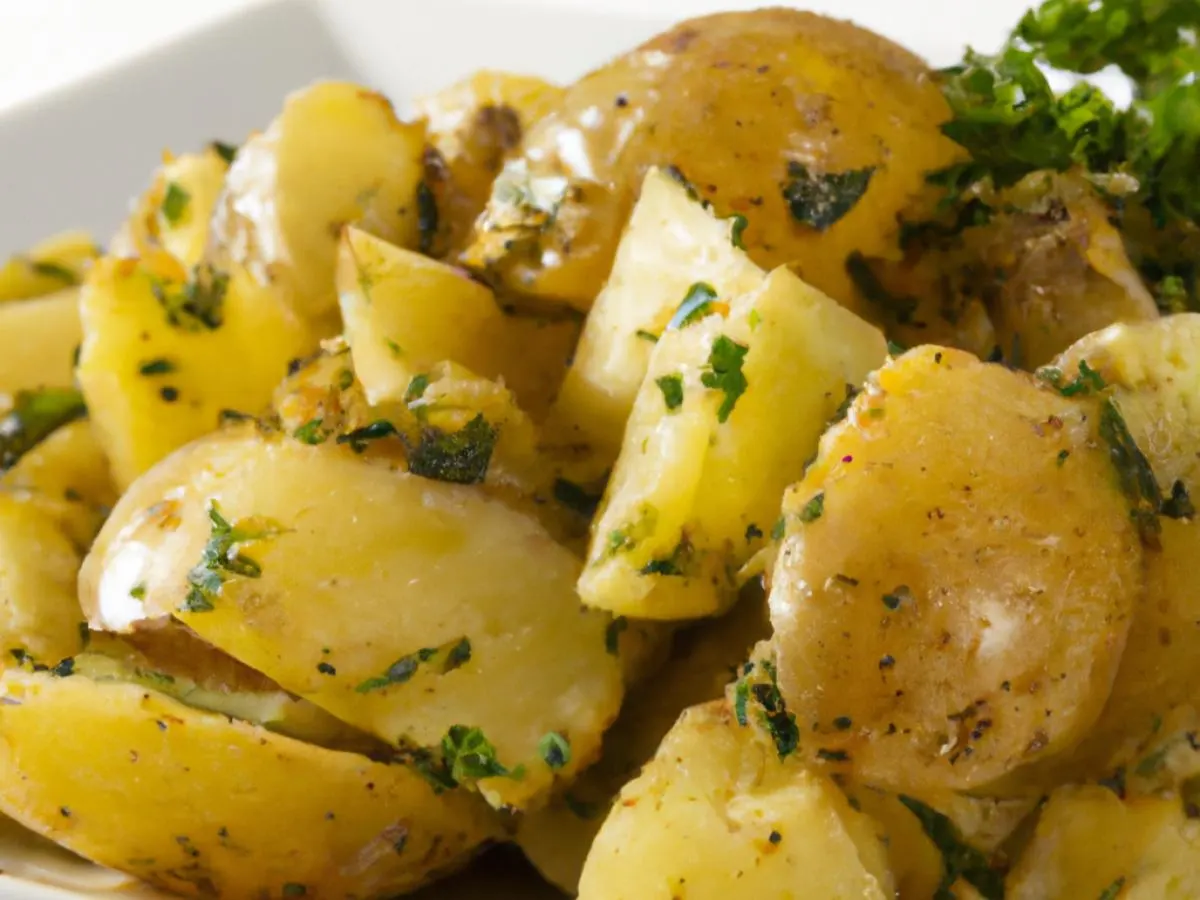 Parsley Buttered Potatoes Parsley Buttered Potatoes