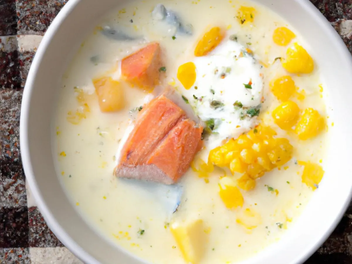 Salmon Chowder Soup
