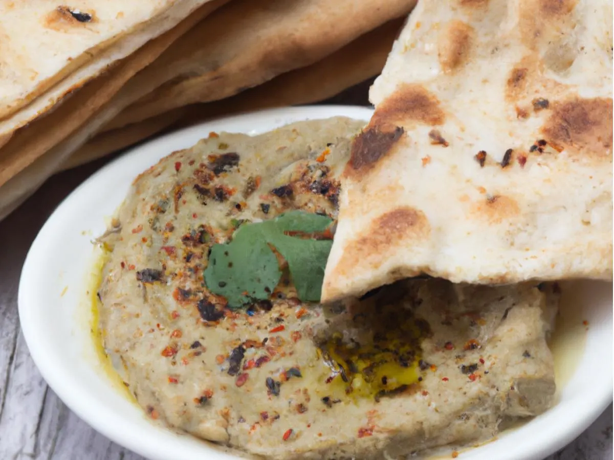Baba Ghanouj & Pita Baba Ghanouj & Pita