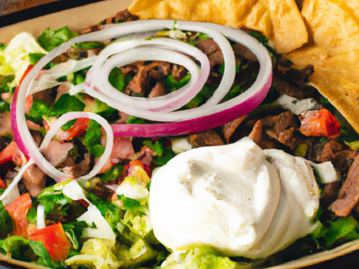 Carne Asada Amigos Entree Salad with Salsa