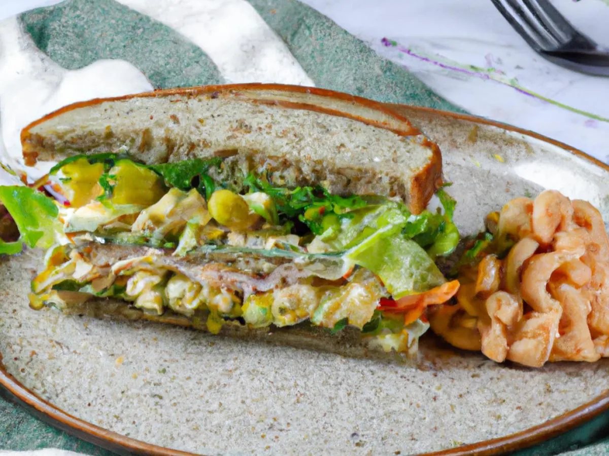 Veggie Sandwich with Pasta Salad Entree Box Veggie Sandwich with Pasta Salad Entree Box