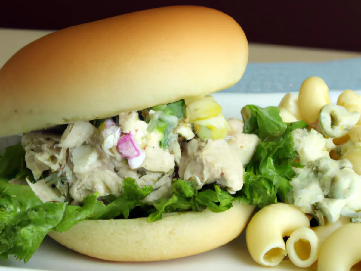Chicken Sandwich with Pasta Salad Entree Box Chicken Sandwich with Pasta Salad Entree Box