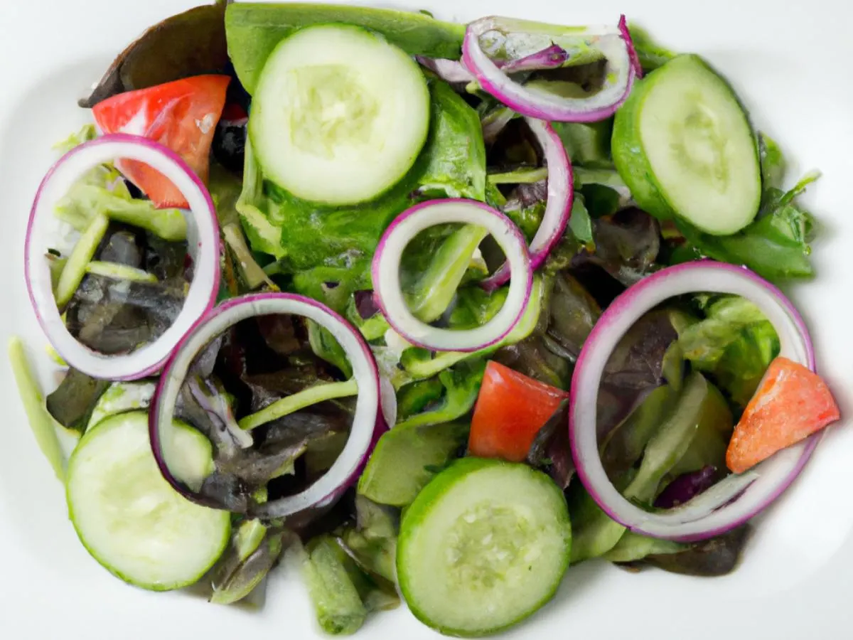 Mixed Green Side Salad Mixed Green Side Salad