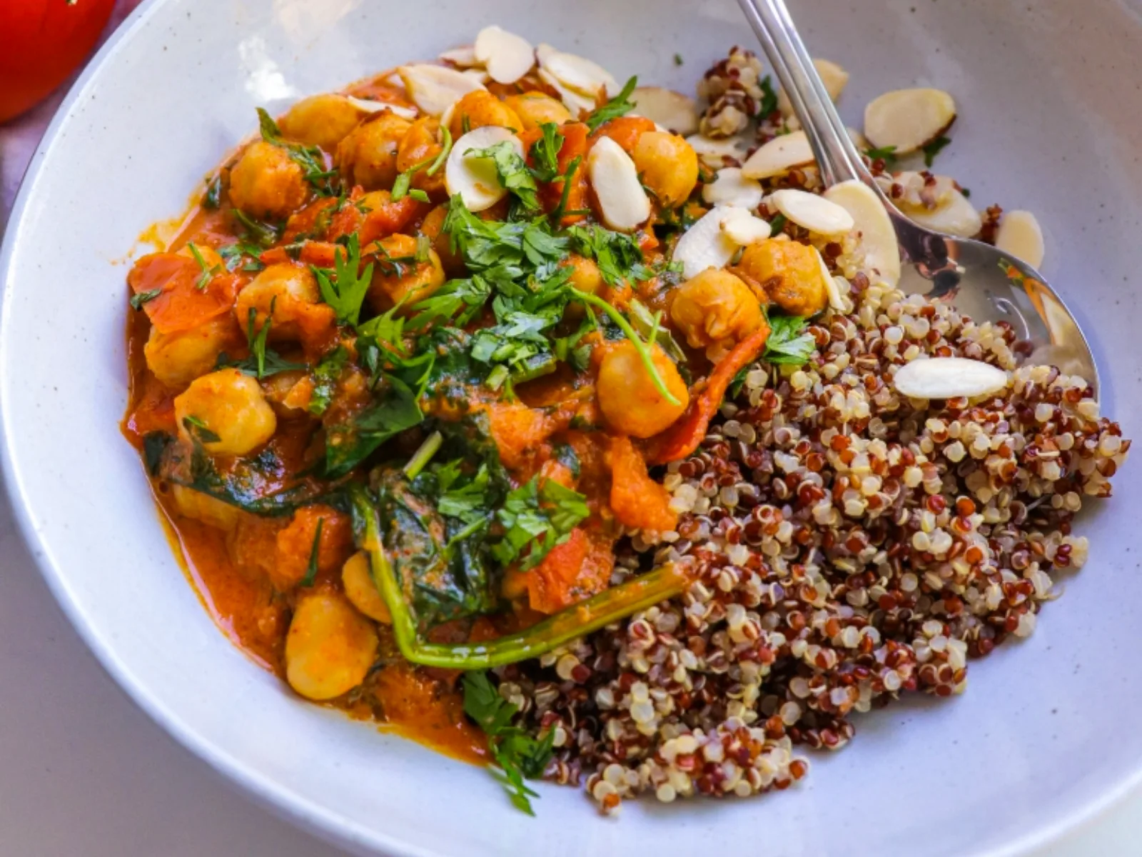Creamy Chana Masala (Vegan Jain) Creamy Chana Masala (Vegan Jain)