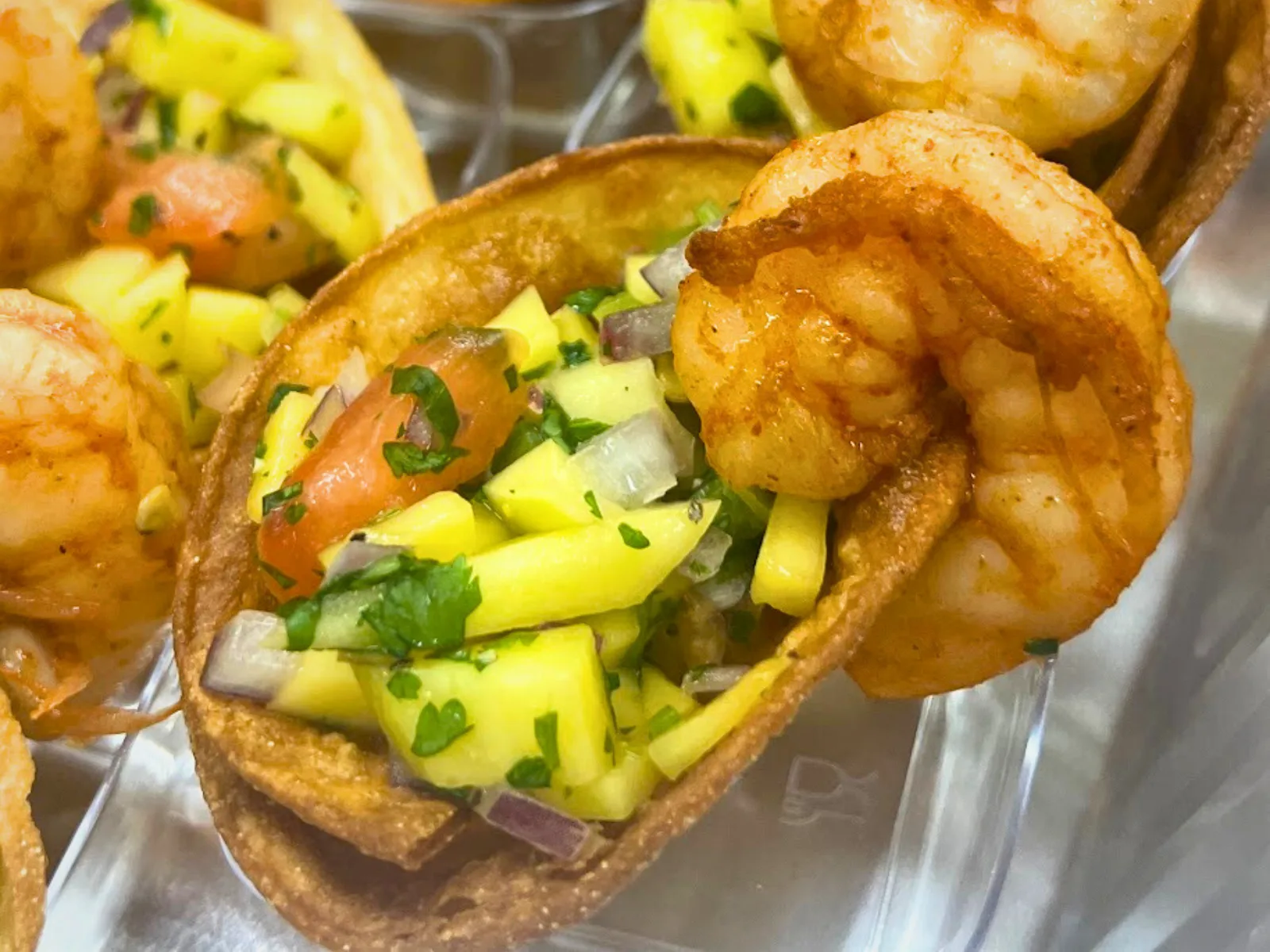 Mango Shrimp Tortilla Bites Mango Shrimp Tortilla Bites