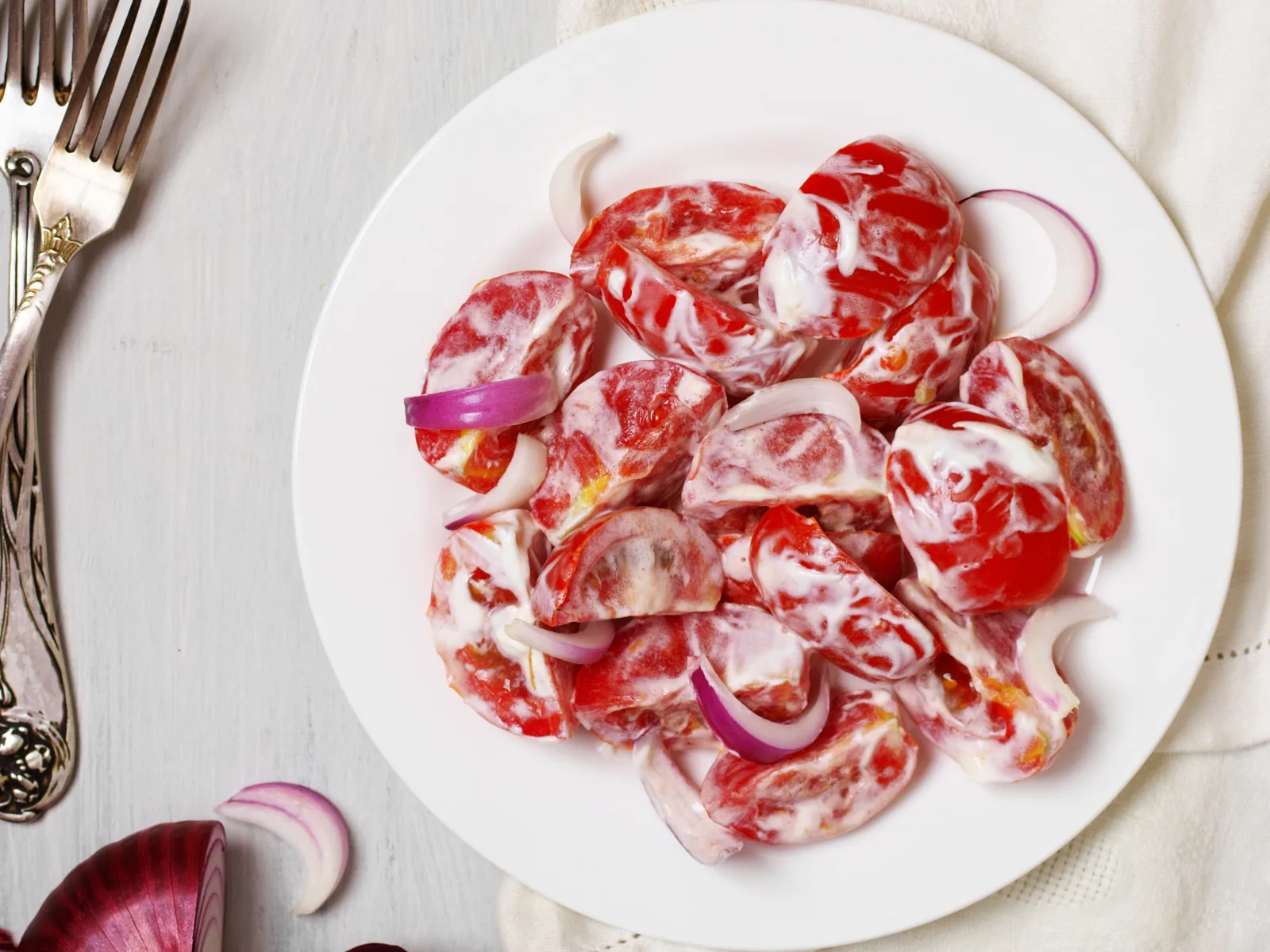 Tomato and Onion Salad Tomato and Onion Salad