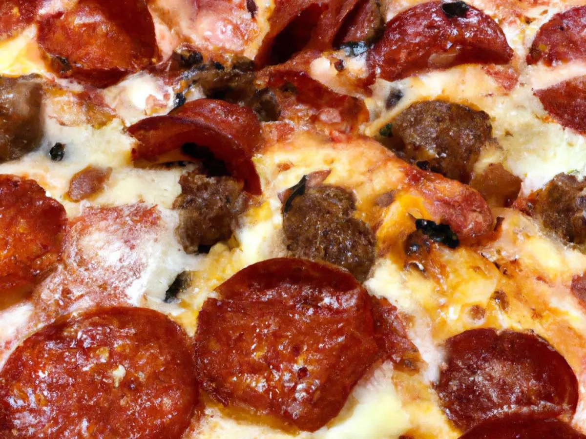 X-Large Montague's All Meat Marvel Pizza