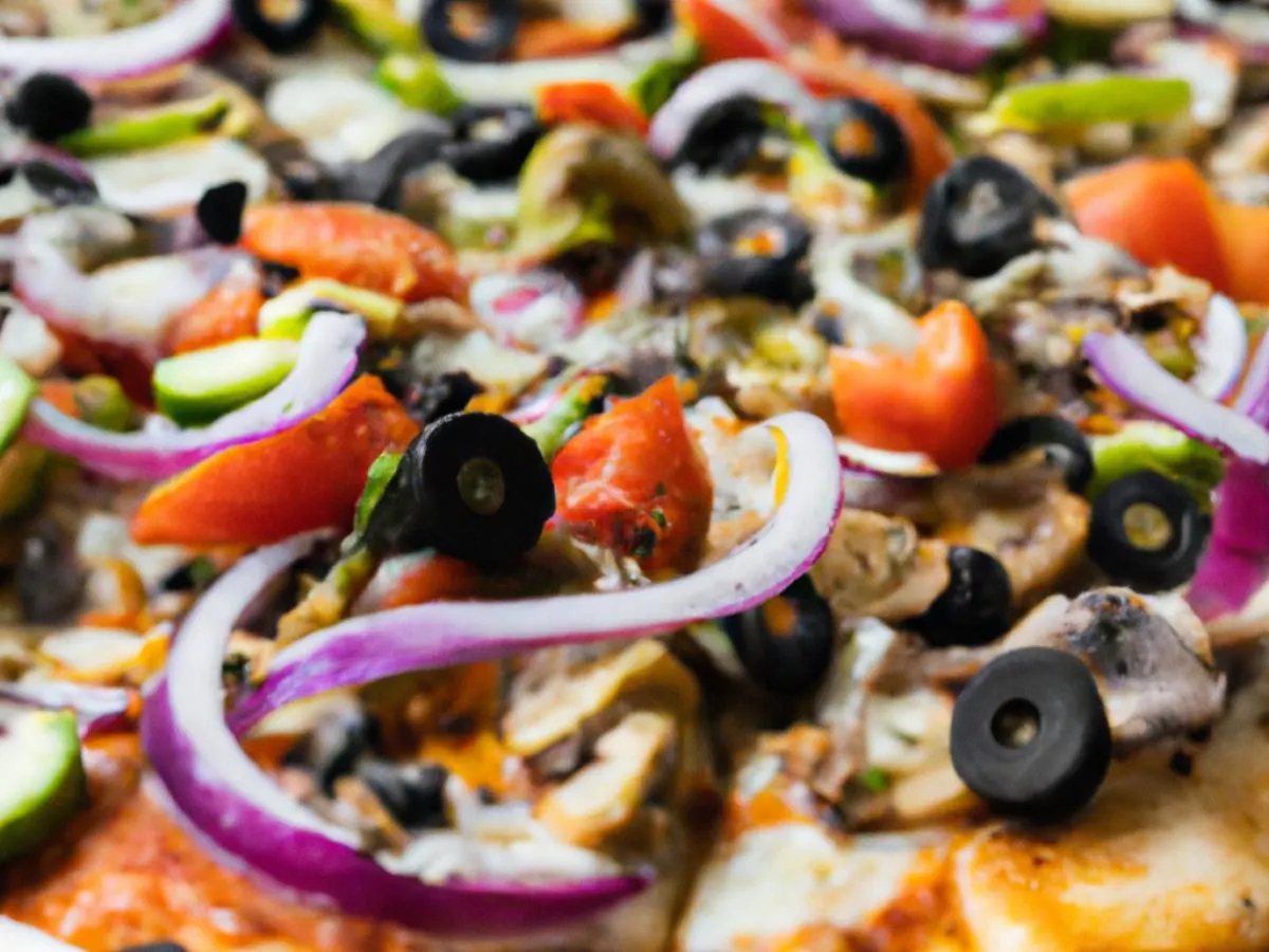 Large Guinevere's Garden Delight Pizza (Vegetarian)