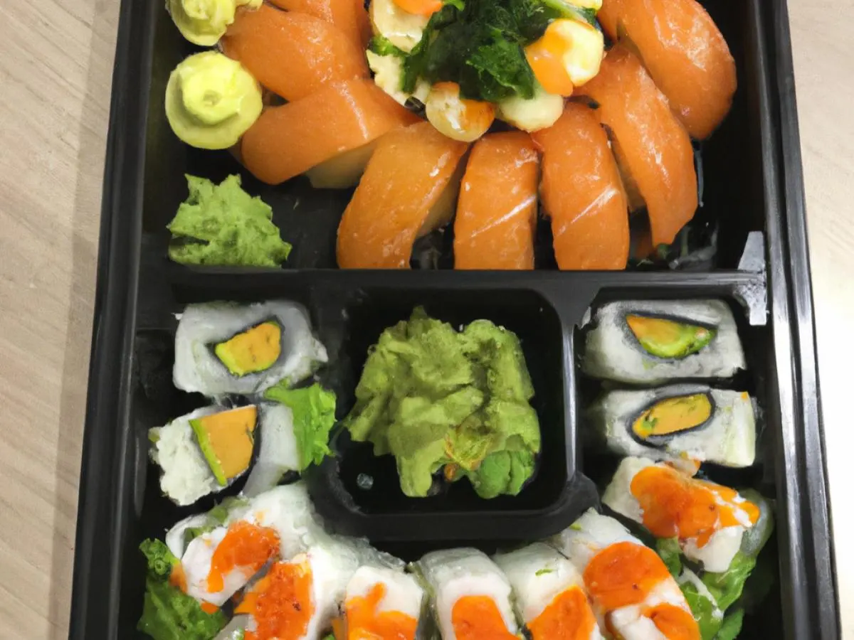 Salmon Musashi Sushi Box Salmon Musashi Sushi Box