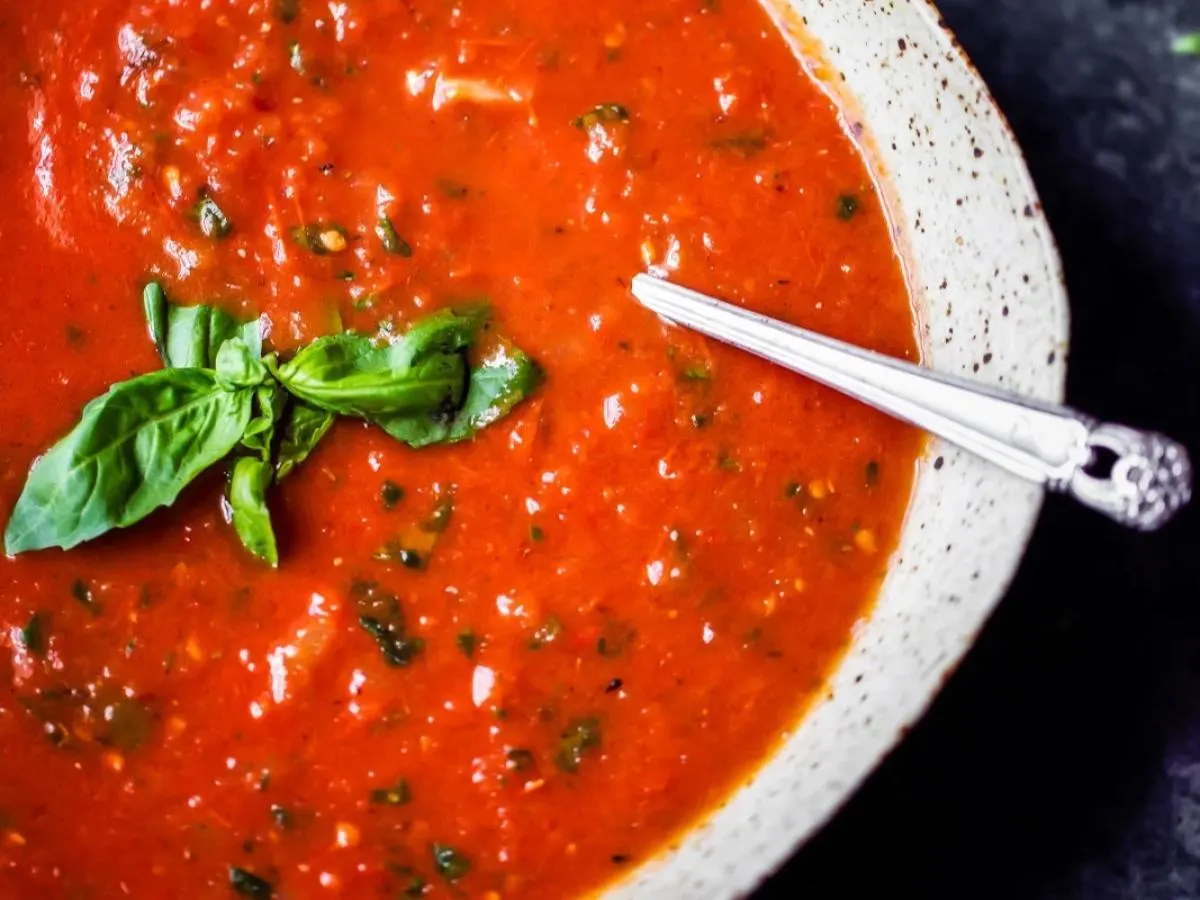 Large Tomato Basil Soup Large Tomato Basil Soup