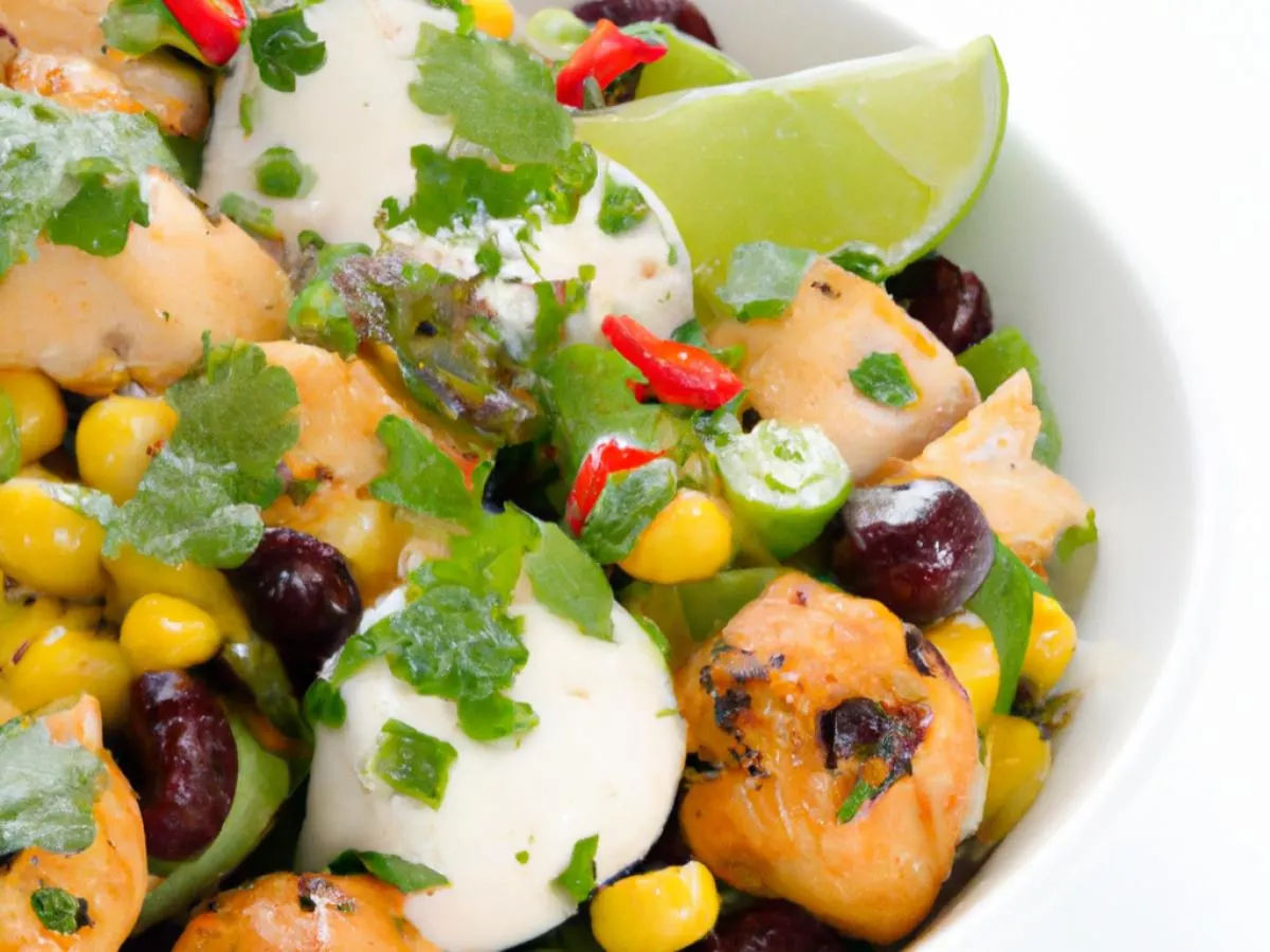 Mexican Corn Salad With Roasted Chicken Mexican Corn Salad With Roasted Chicken