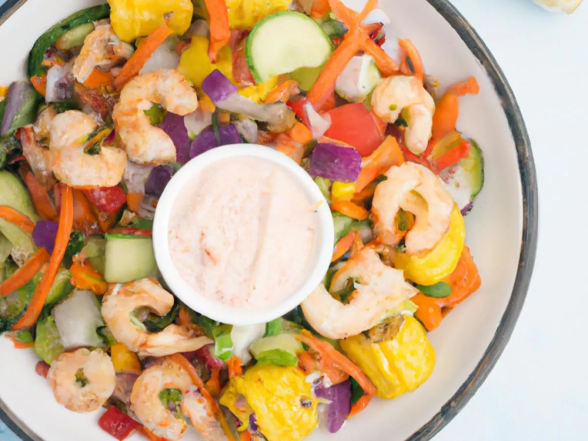 Mexican Chopped Salad With Grilled Shrimp Mexican Chopped Salad With Grilled Shrimp