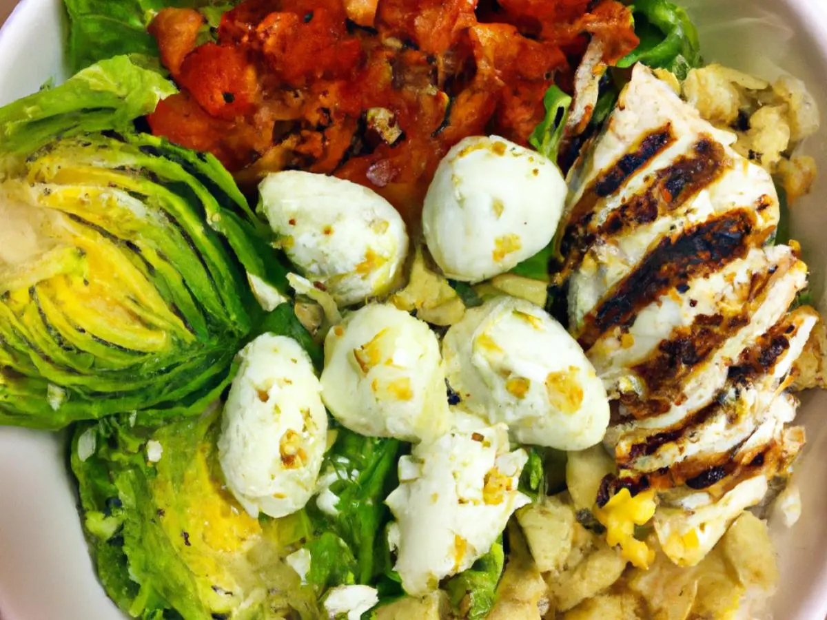 Mexican Cobb Salad With Grilled Chicken Mexican Cobb Salad With Grilled Chicken