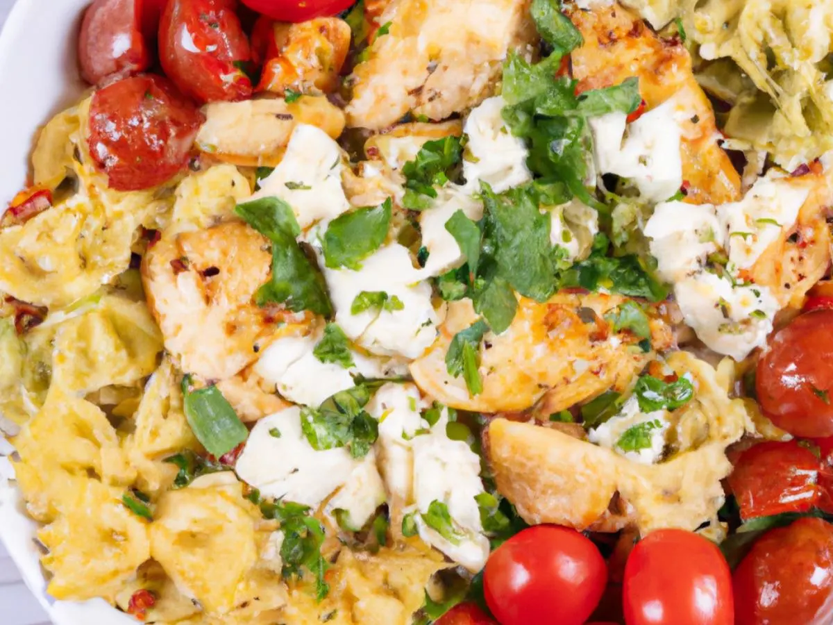 Mexican Cobb Pasta Salad With Grilled Chicken Mexican Cobb Pasta Salad With Grilled Chicken