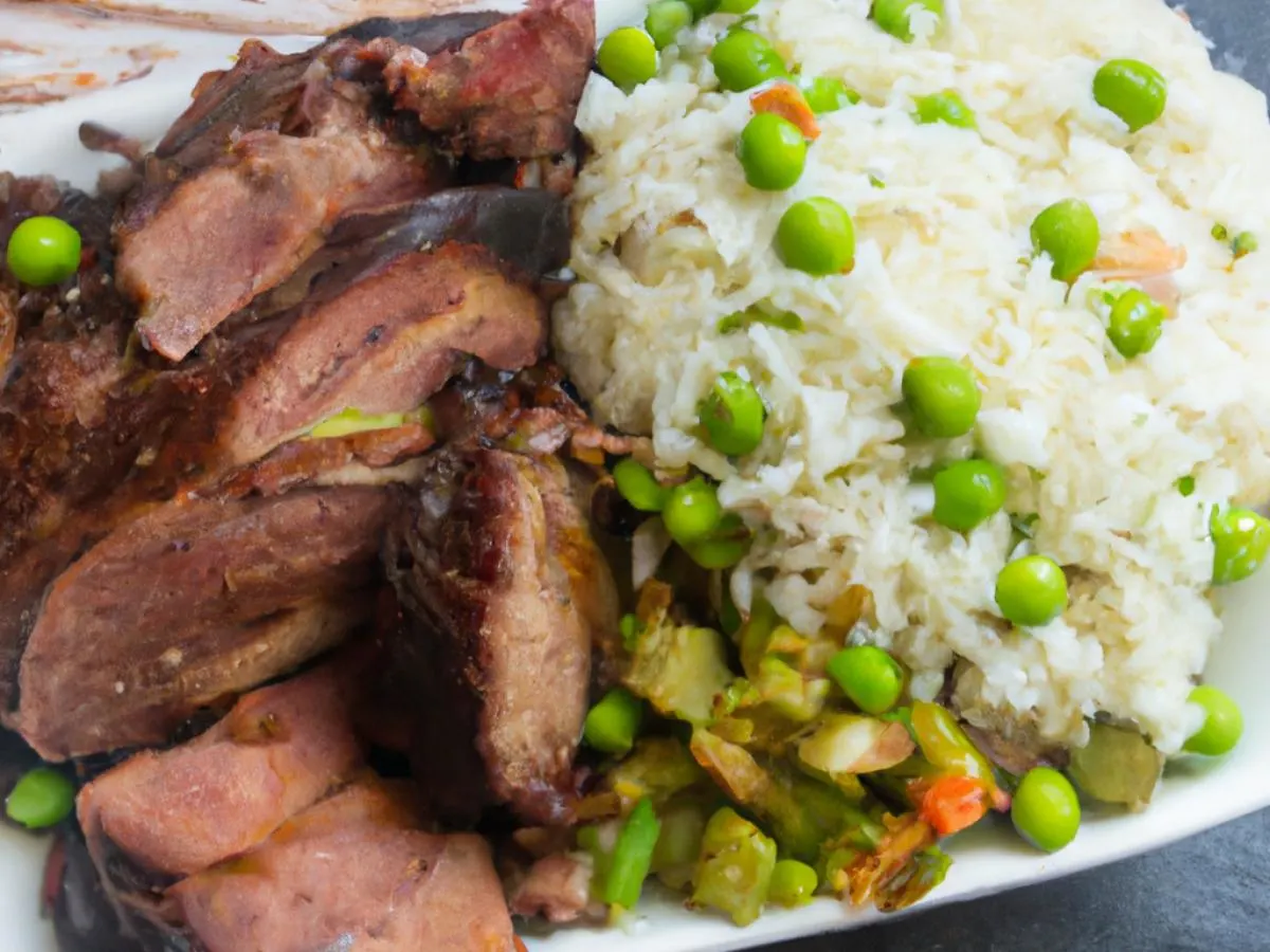 Classic Jamaican Jerked Pork with Rice Boxed Meal Classic Jamaican Jerked Pork with Rice Boxed Meal