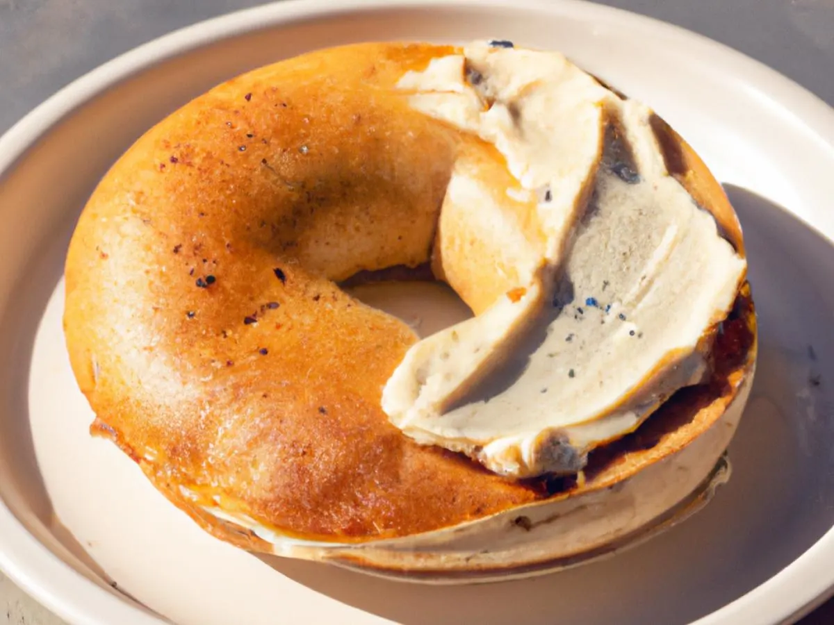 Plain Bagel with Vegan Tofu Cream (Boxed) Plain Bagel with Vegan Tofu Cream (Boxed)