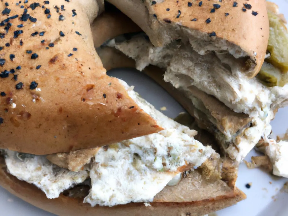 Everything Bagel with Vegan Tofu Cream (Boxed) Everything Bagel with Vegan Tofu Cream (Boxed)
