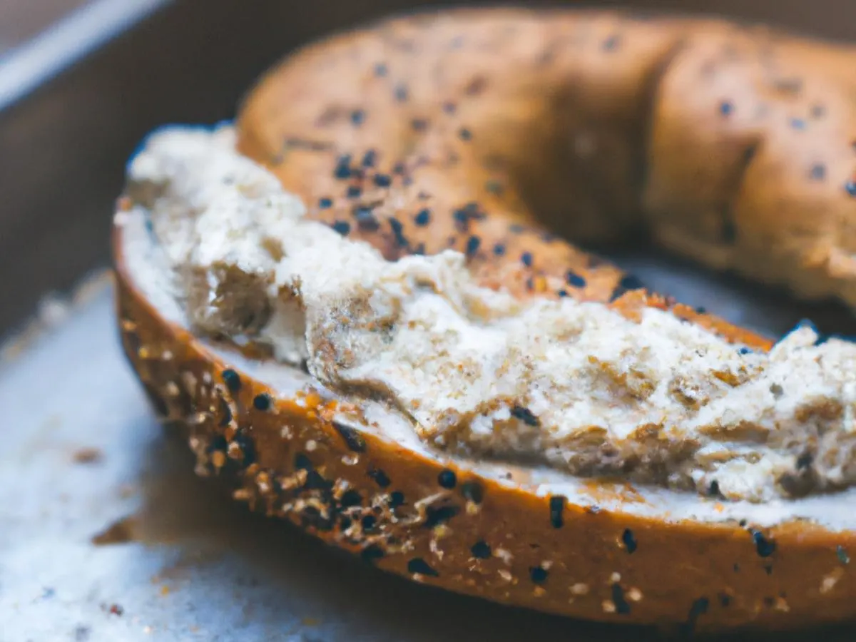 Sesame Bagel with Vegan Tofu Cream (Boxed) Sesame Bagel with Vegan Tofu Cream (Boxed)