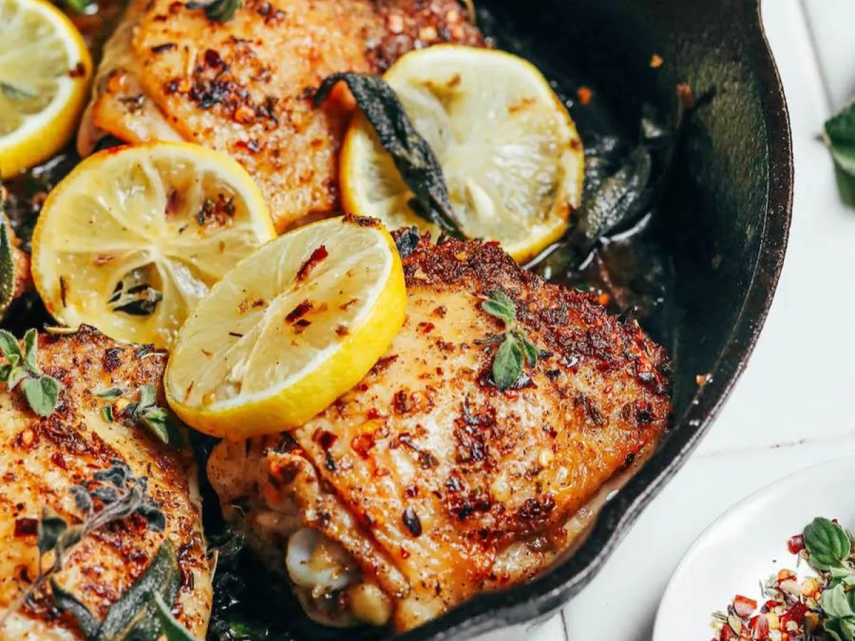 Baked Lemon Herb Chicken Baked Lemon Herb Chicken