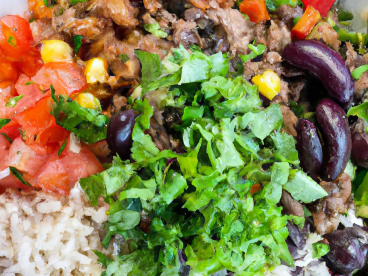 Beyond Meat and Black Bean Bowl Beyond Meat and Black Bean Bowl