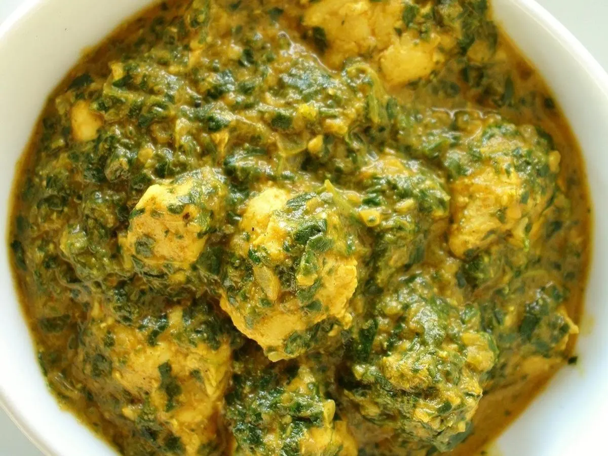 Saag Chicken Saag Chicken