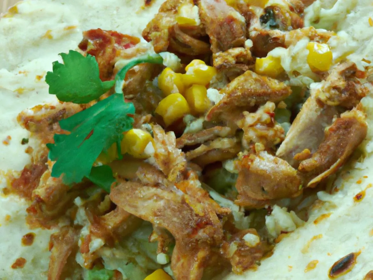 3 Smoked Pulled Pork Corn Tortilla Tacos with Mexican Rice, Spicy Corn Salsa, and Salsa Verde 3 Smoked Pulled Pork Corn Tortilla Tacos with Mexican Rice, Spicy Corn Salsa, and Salsa Verde