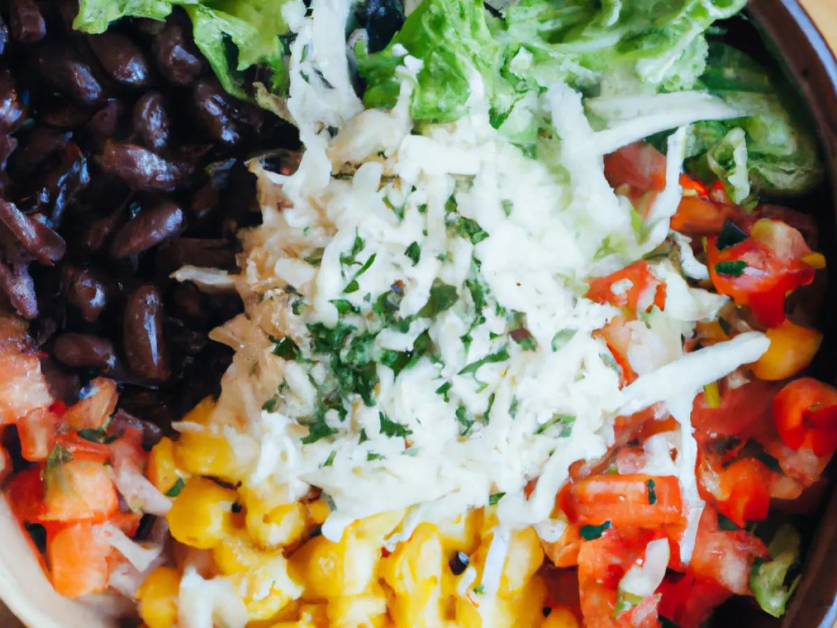 Vegetarian Black Bean Lunch Bowl Vegetarian Black Bean Lunch Bowl