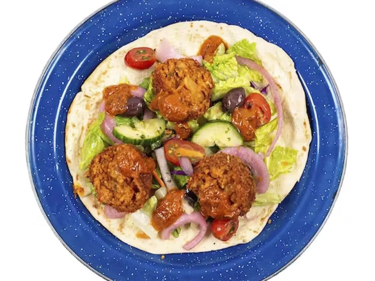 Vegan Pita Wrap Vegan Pita Wrap