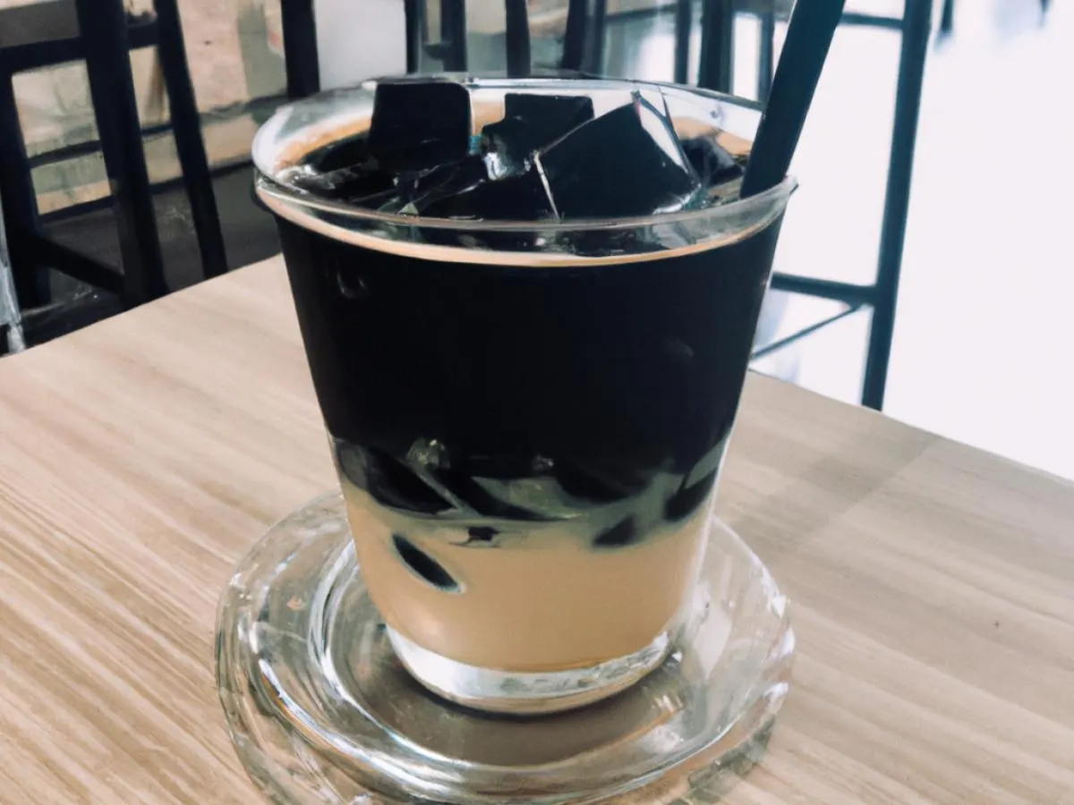 Coffee Milk Tea with Coffee Jelly - Full Sweet [24 oz]