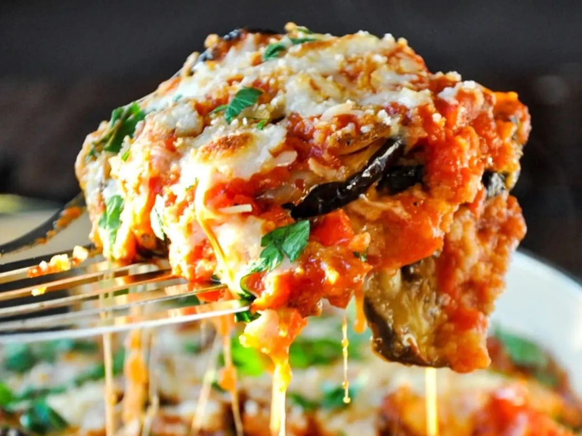 GLUTEN FREE VEGAN Eggplant Parmigiana