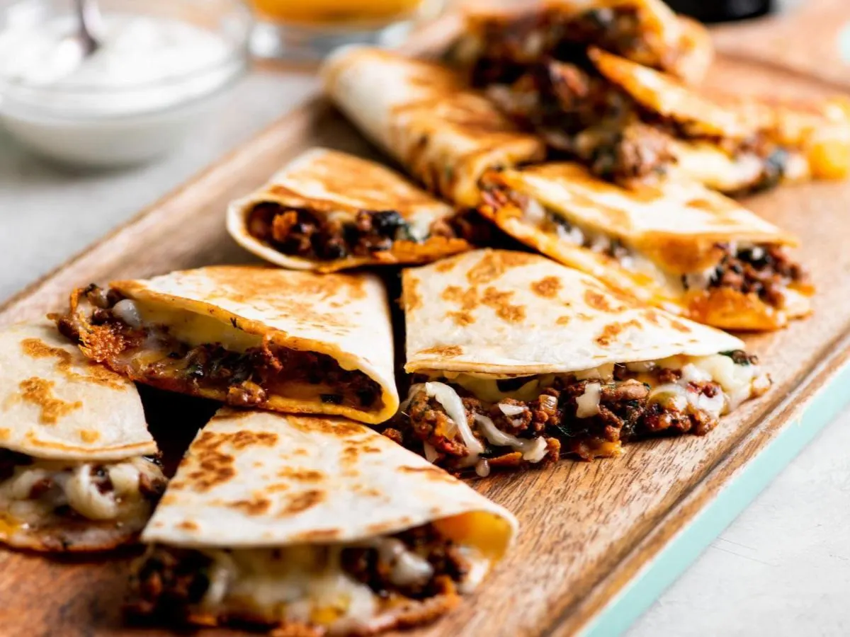 Ground Beef Quesadilla Ground Beef Quesadilla