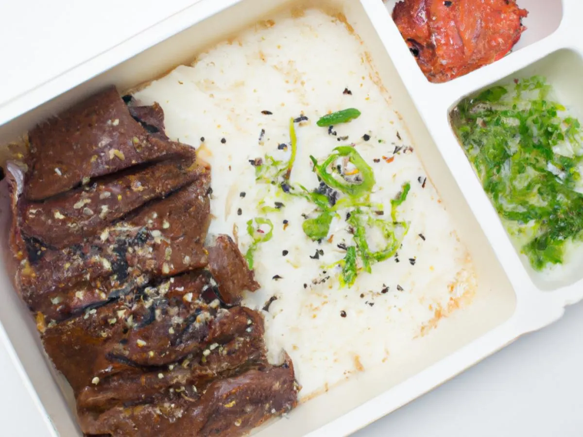 Galbi Marinated Beef Teriyaki [18 oz]