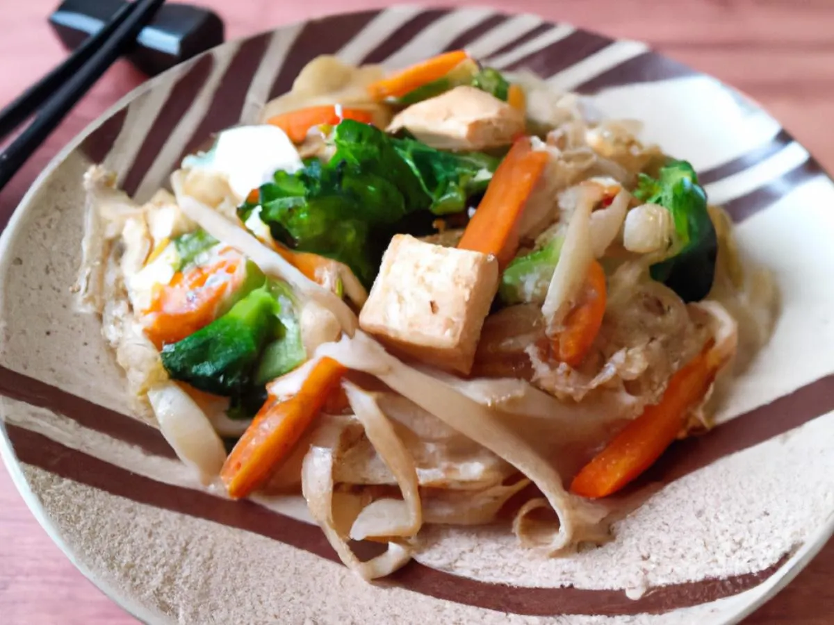 Half Tofu Pad See Ew Half Tofu Pad See Ew