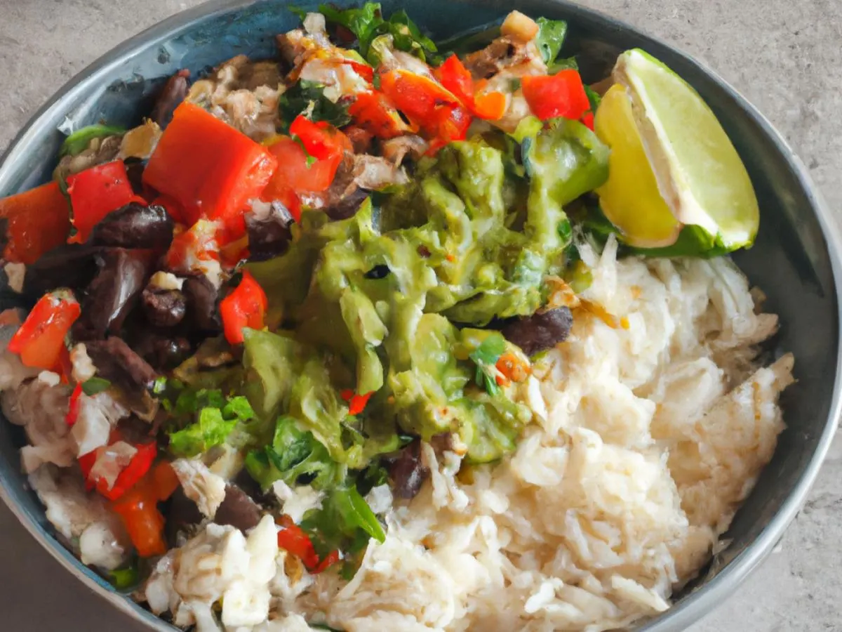 Vegan Rajas Burrito Bowl Vegan Rajas Burrito Bowl