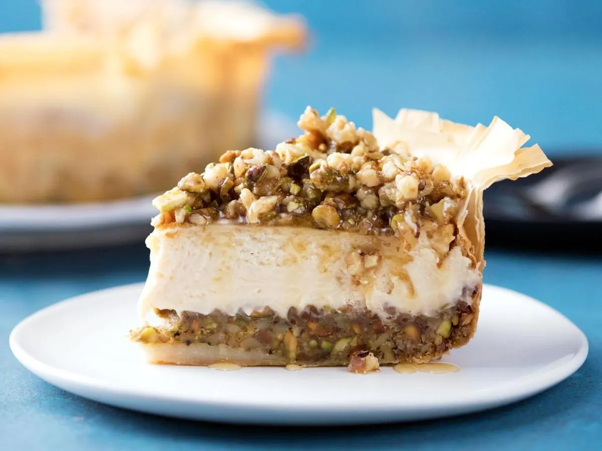 Baklava Cheesecake Baklava Cheesecake