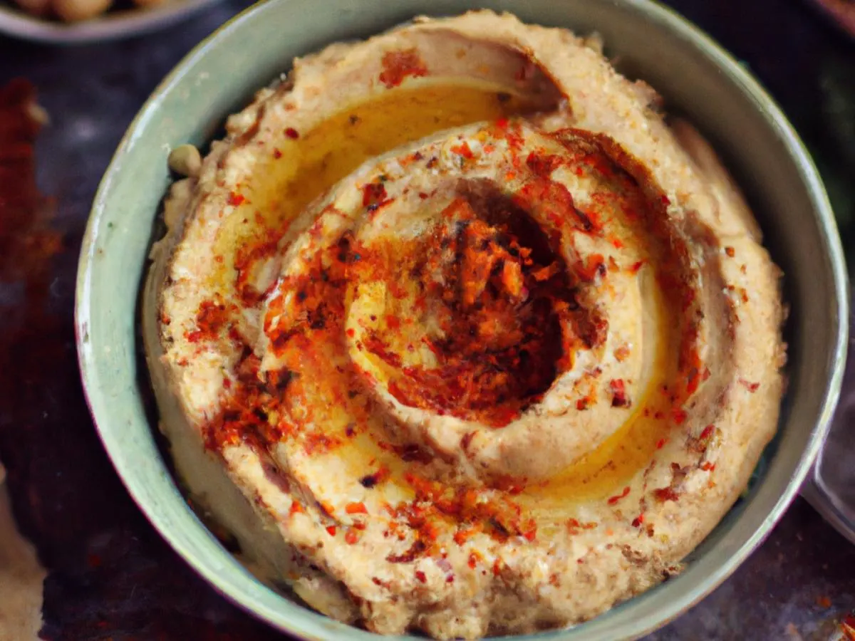 Spicy Harrisa Hummus Spicy Harrisa Hummus