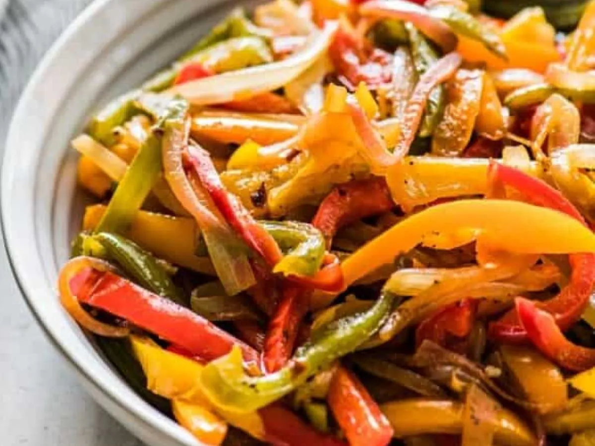 Caramelized Peppers & Onions Caramelized Peppers & Onions