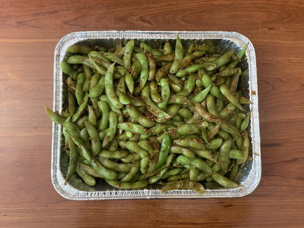 Garlic Edamame