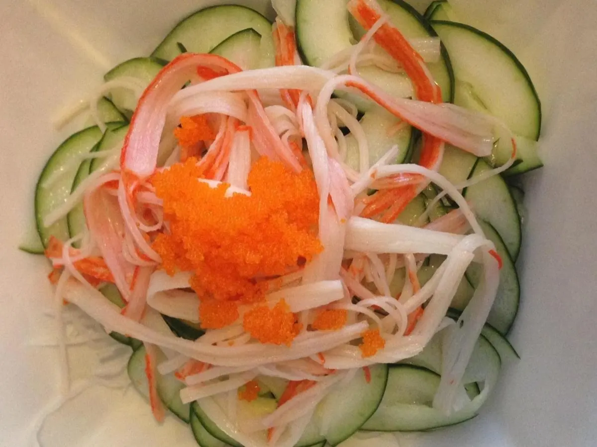 Kani Su salad