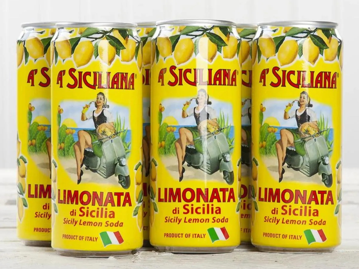 A' Siciliana Italian Soda: Lemon A' Siciliana Italian Soda: Lemon