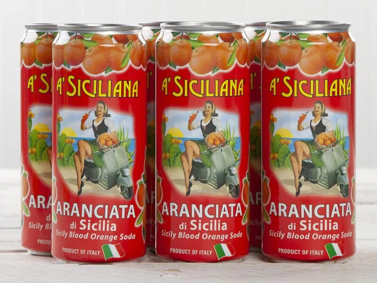 A' Siciliana Italian Soda: Blood Orange A' Siciliana Italian Soda: Blood Orange