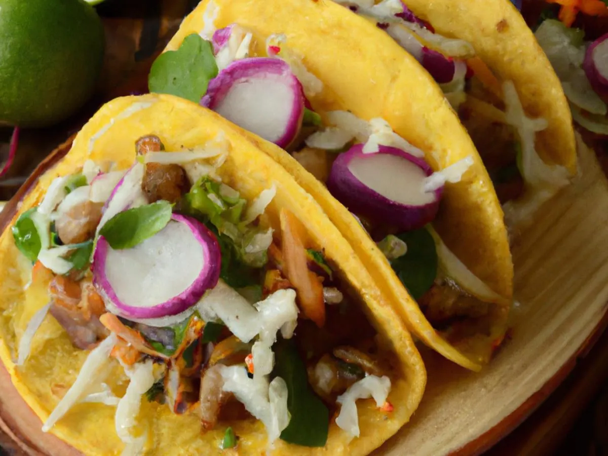 Mushrooms, Avocado and Cheese (Corn) Tacos Box Mushrooms, Avocado and Cheese (Corn) Tacos Box